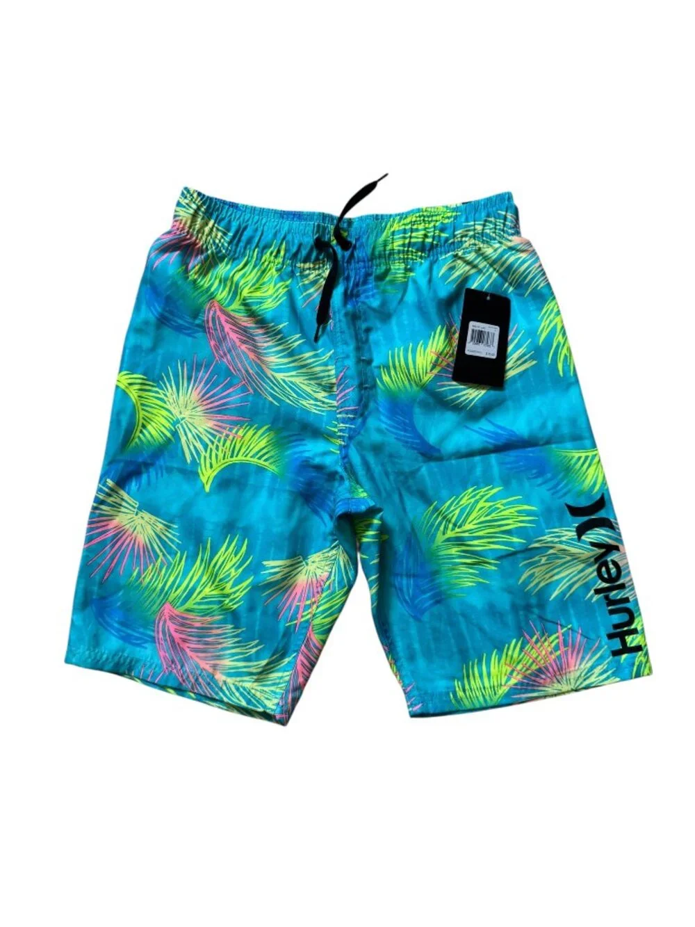 Hurley Boys Tropical Boardshorts Swim Trunks Bathing Suit YL NWT